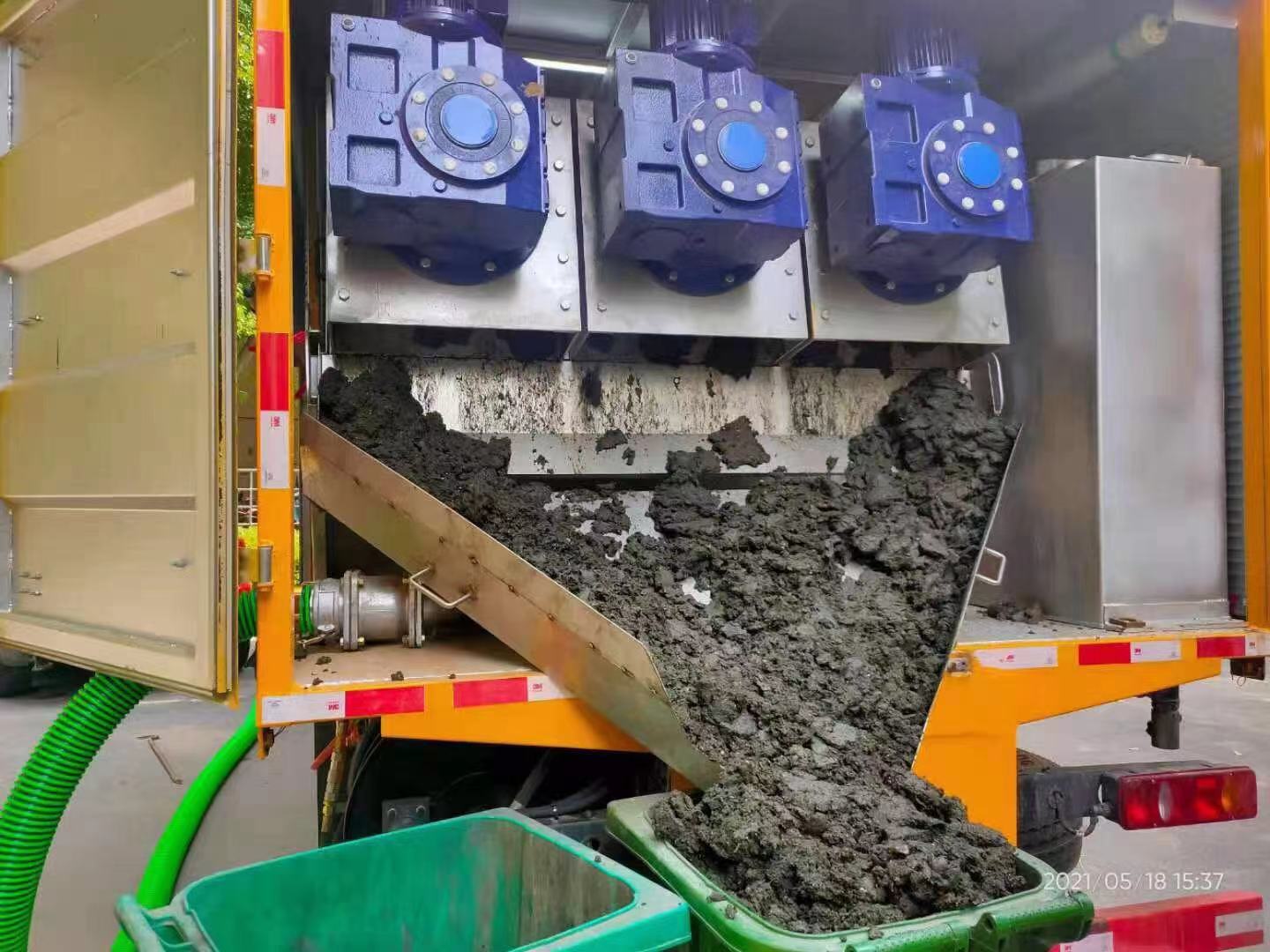 铁力化粪池清掏城市维护站-泥浆净化干湿分离处理